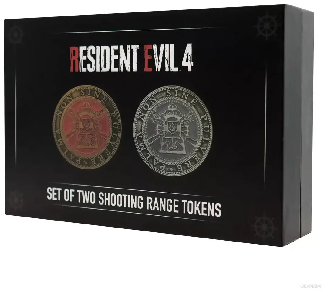 Resident Evil 4 Set of Two Tokens