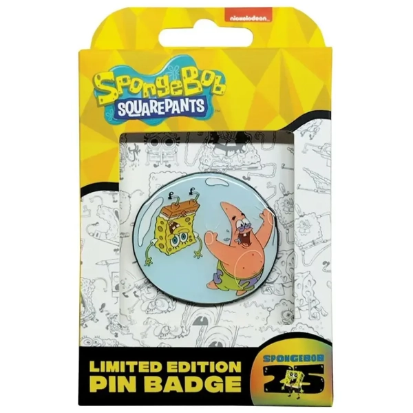SpongeBob SquarePants Bubble Pin Badge