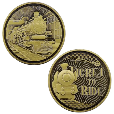 Ticket to Ride Limited Edition Collectible Train Coin