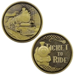 Ticket to Ride Limited Edition Collectible Train Coin
