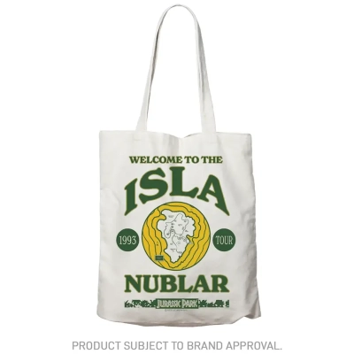 Jurassic Park Isla Nublar Tote Bag