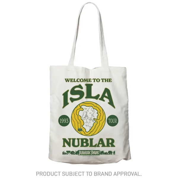 Jurassic Park Isla Nublar Tote Bag