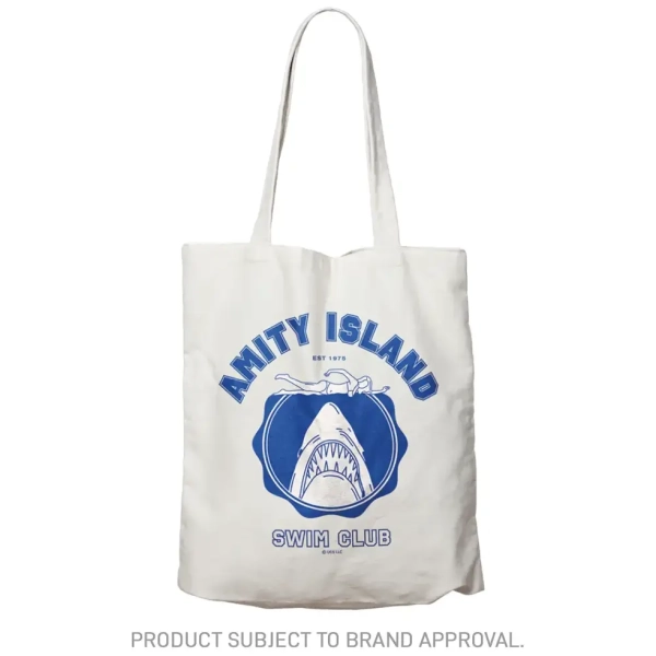 Jaws Amity Island Tote Bag