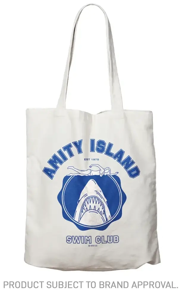 Jaws Amity Island Tote Bag