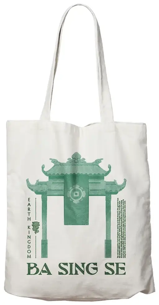 Avatar the Last Airbender Ba Sing Se Tote Bag
