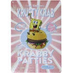 SpongeBob Krusty Krab Tin Sign