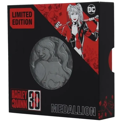 Harley Quinn Limited edition 30th anniversary Medallion