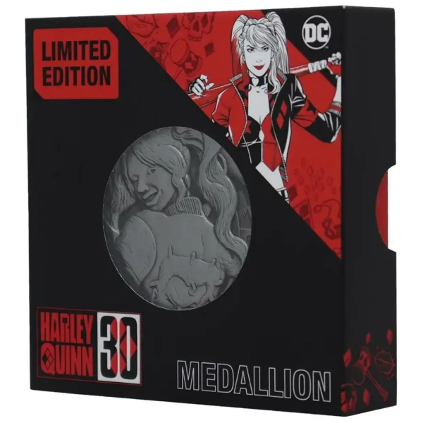 Harley Quinn Limited edition 30th anniversary Medallion