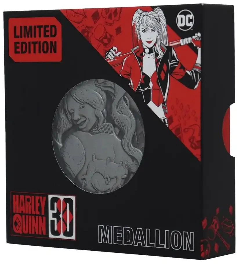 Harley Quinn Limited edition 30th anniversary Medallion