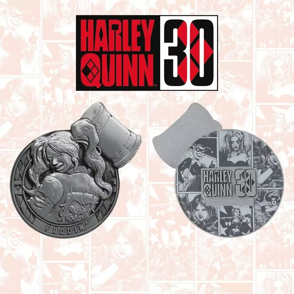 Harley Quinn Limited edition 30th anniversary Medallion