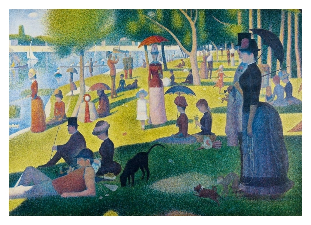 A Sunday Afternoon on the Island of La Grande Jatte - 1886 - Georges Seurat