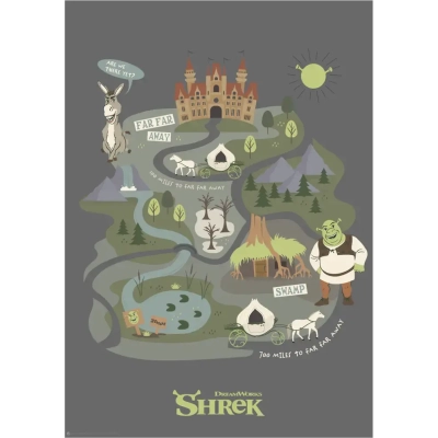 Shrek ‘Journey to Far Far Away’ Art Print
