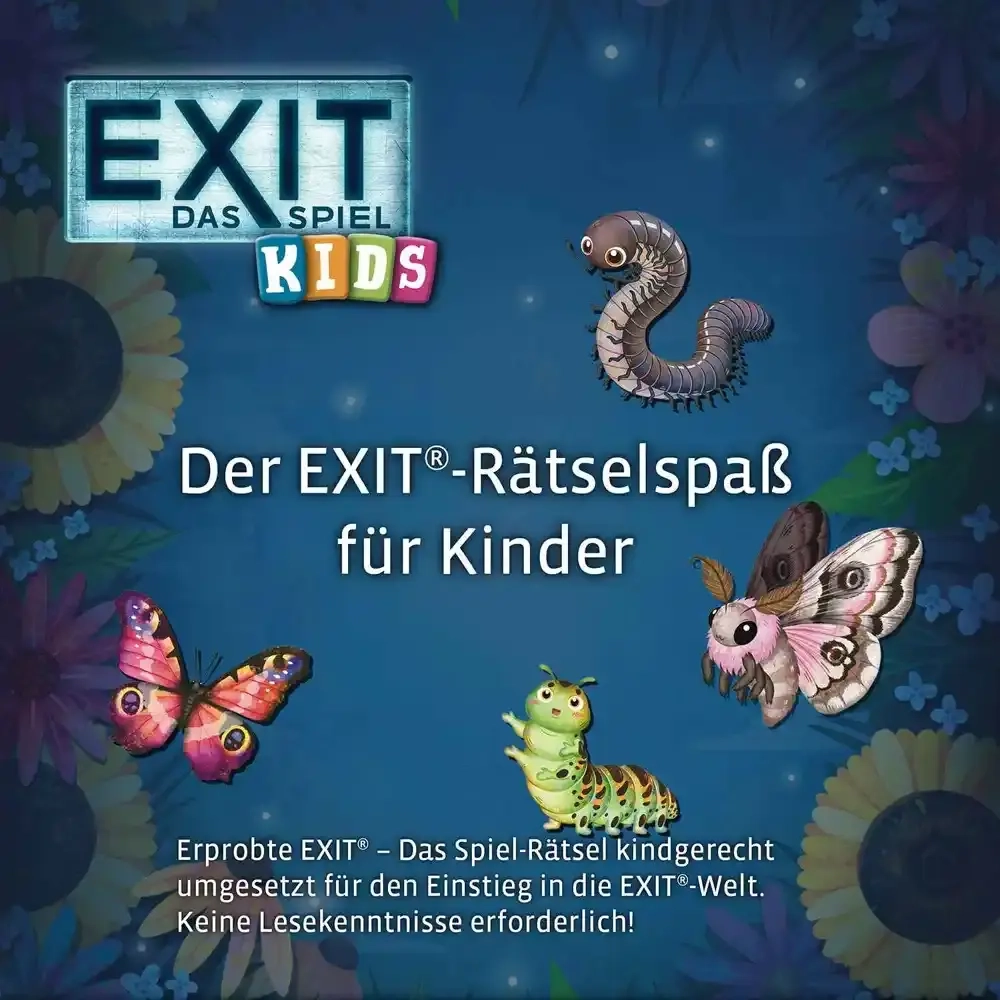 EXIT: Das Spiel - Kids - Krabbeliger Rätselspass