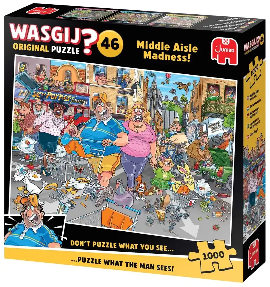 Parkplatz-Wahnsinn - Wasgij Original 46