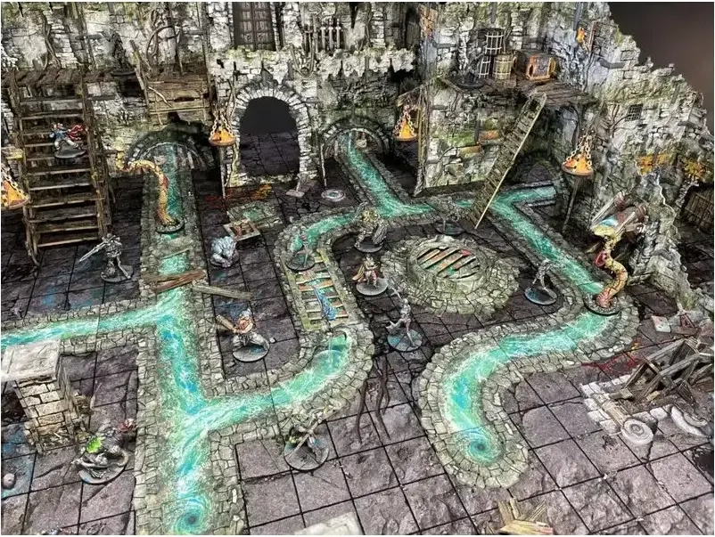 Maladum - Dungeons of Enveron - Ravenskeep Sewers - EN
