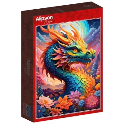 Bunter Drache