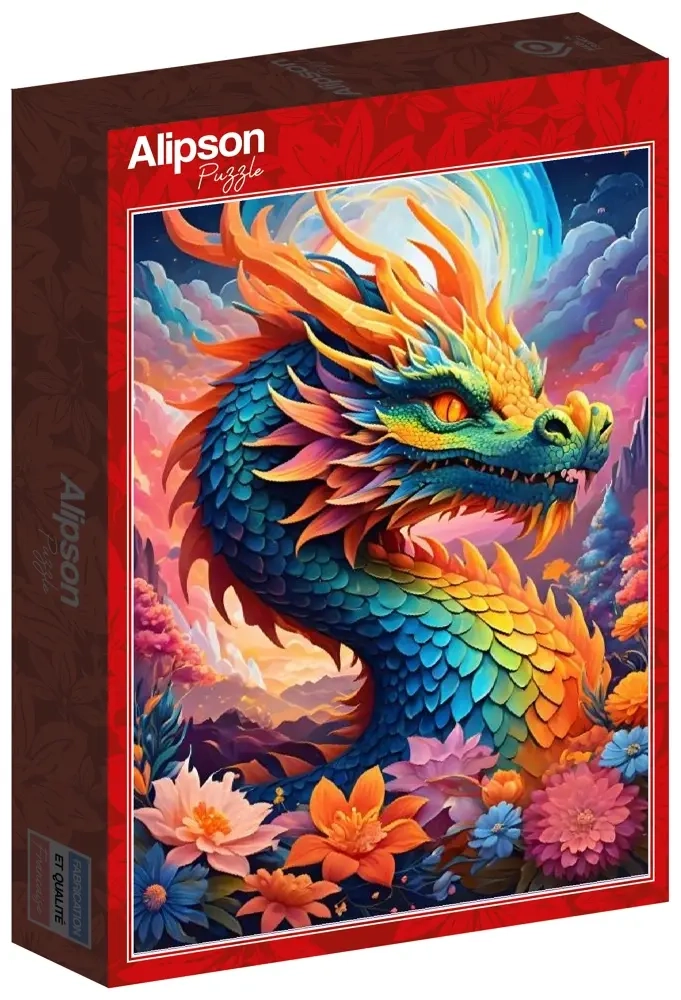 Bunter Drache