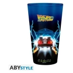 BACK TO THE FUTURE - Large Glass - 400ml -DeLorean