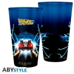 BACK TO THE FUTURE - Large Glass - 400ml -DeLorean