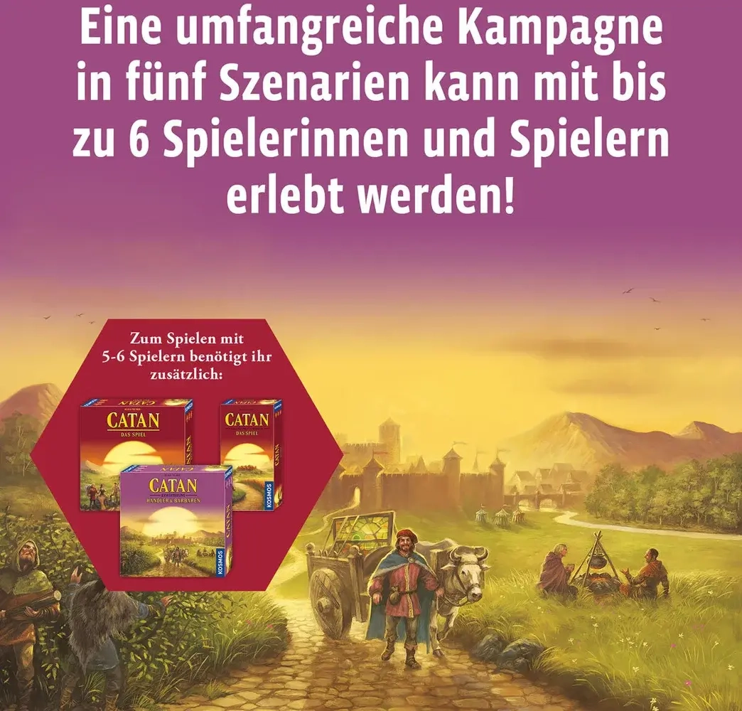 Catan | Händler & Barbaren 5/6 Spieler - Erweiterung