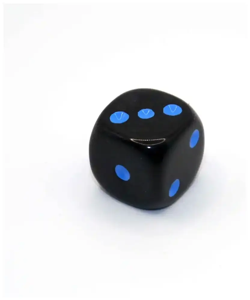 Würfelset D6: Opaque/Blue (12)