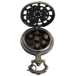 Würfelset: Metall Amulet – Gear (7)