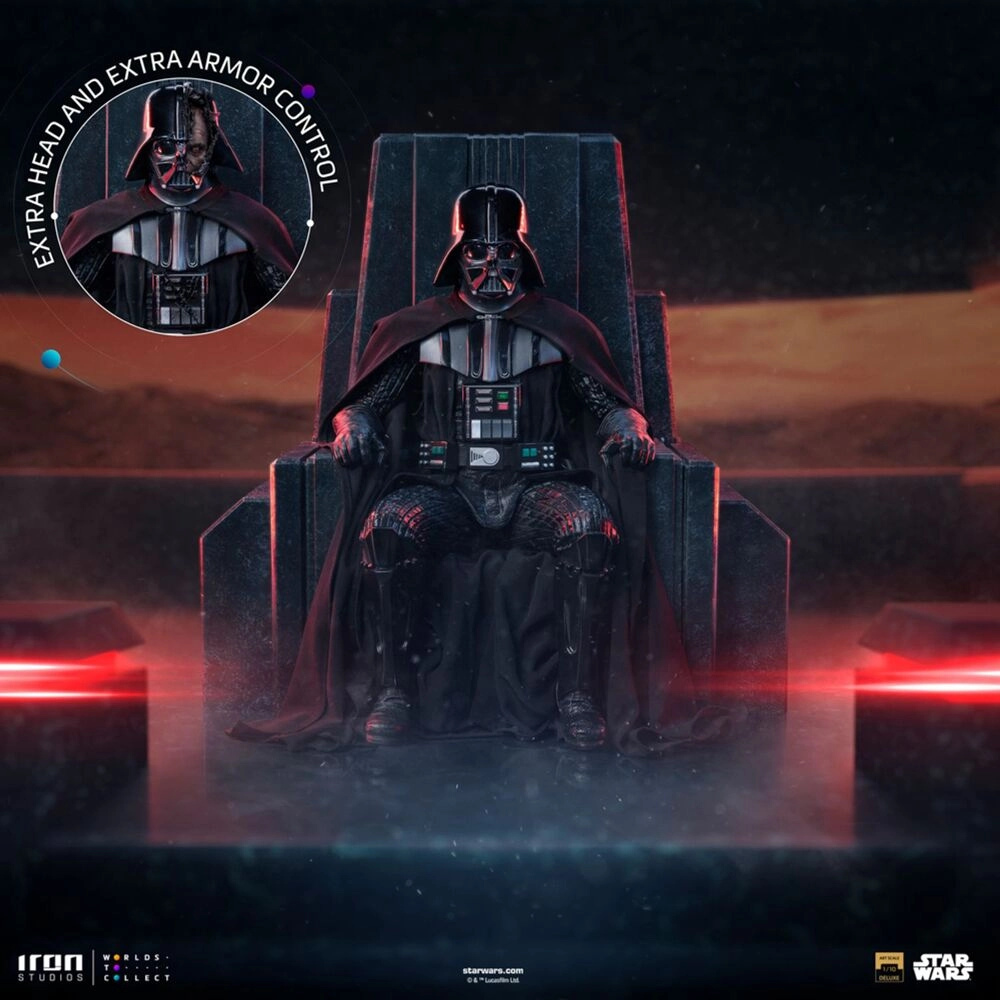 Darth Vader on Throne Star Wars Art Scale 1/10