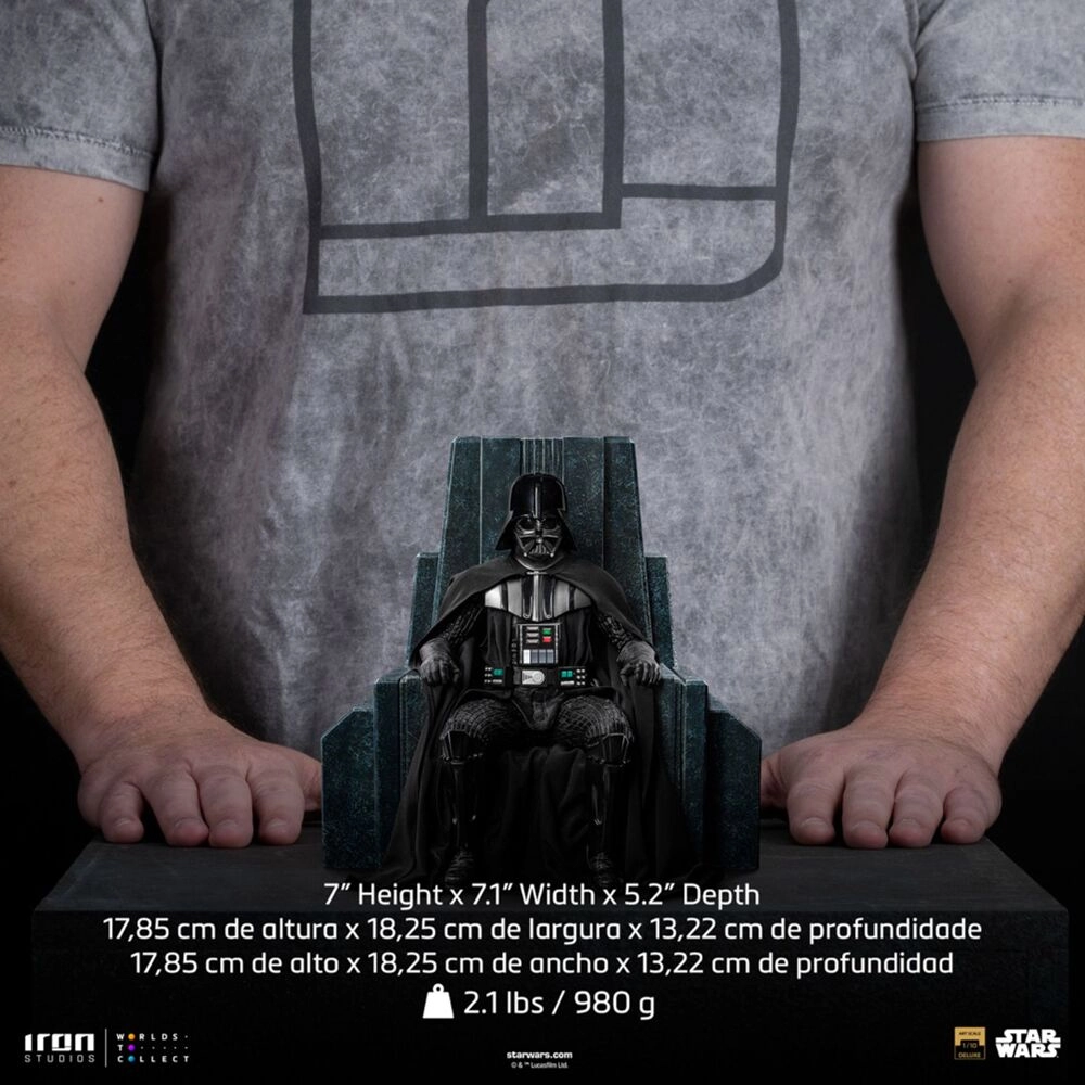 Darth Vader on Throne Star Wars Art Scale 1/10