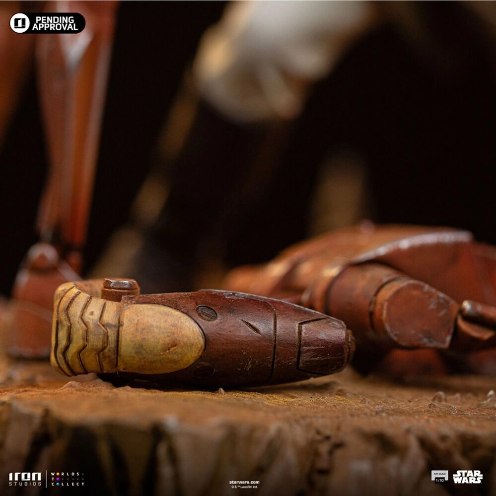 Mace Windu Star Wars Art Scale 1/10