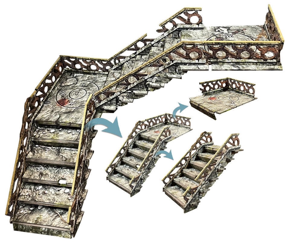 Maladum - Great Hall Staircase