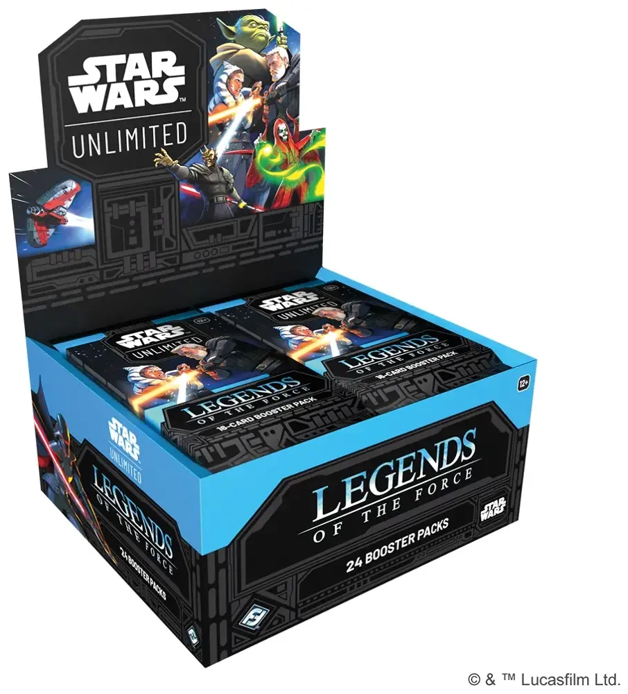 Star Wars: Unlimited - Legends of the Force Booster Display (24 Booster) - EN