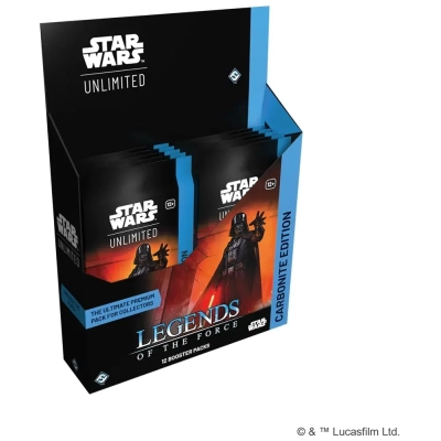 Star Wars: Unlimited - Legends of the Force Carbonite-Booster-Display (12 Booster) - EN