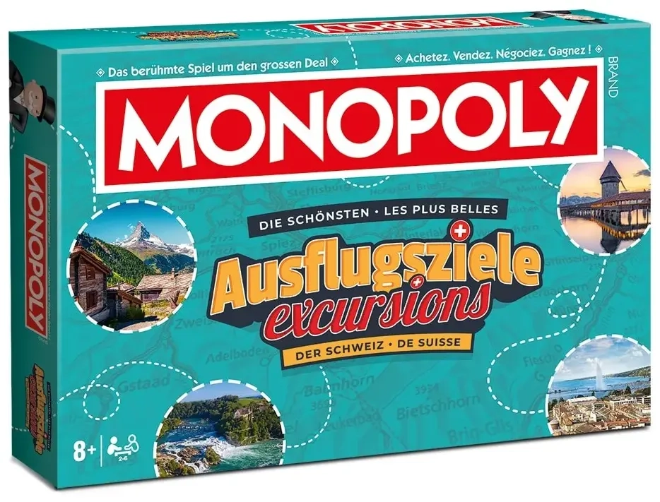 Monopoly - Die schönsten Ausflugsziele der Schweiz