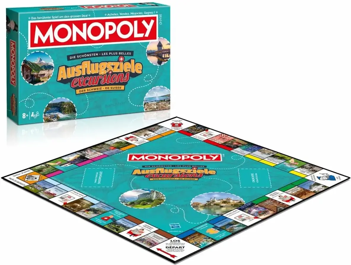 Monopoly - Die schönsten Ausflugsziele der Schweiz