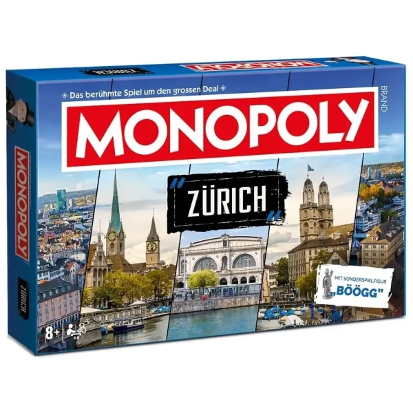 Monopoly - Zürich mit Sondertoken (Bögg) Monopoly - Zürich mit Sondertoken (Bögg)