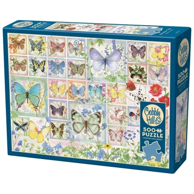 Bunte Schmetterling Collage