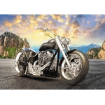 Schwarzes Motorrad Schwarzes Motorrad
