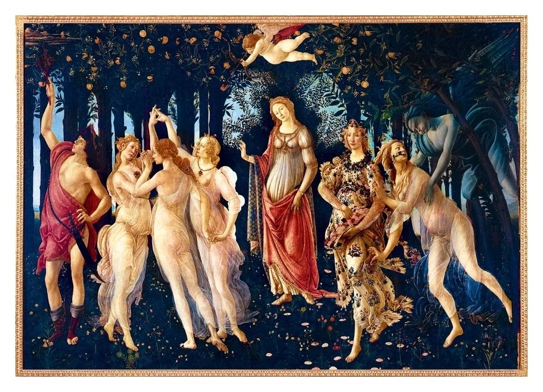 La Primavera (Spring) - 1482 - Sandro Botticelli
