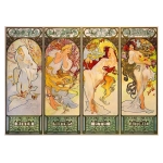 Four Seasons - 1900 - Alphonse Mucha