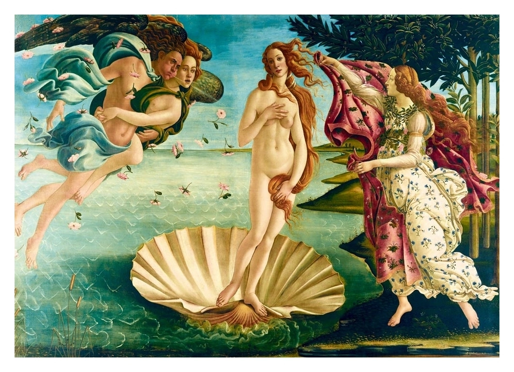 The birth of Venus - 1485 - Sandro Botticelli