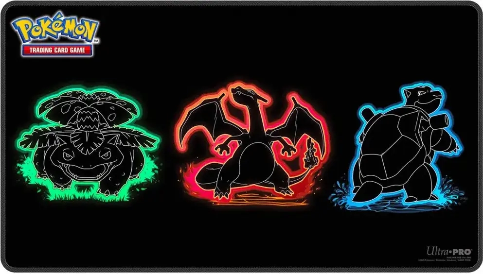 UP - Neon Kanto Foil Playmat for Pokémon