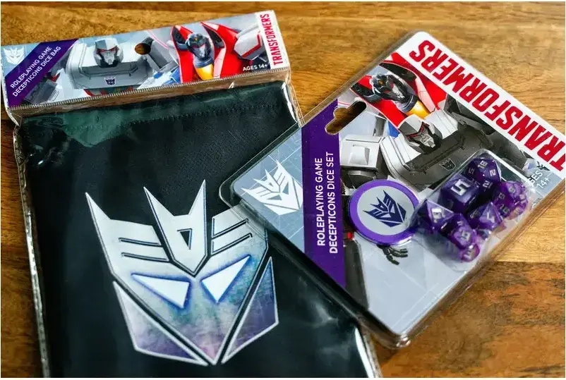 Transformers RPG Decepticon Dice Bag