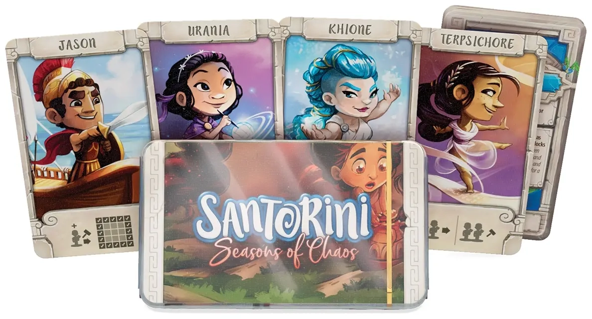 Santorini - 2nd. Edition Seasons of Chaos God Pack Expansion - EN