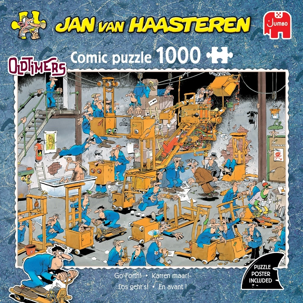 Oldtimers: Los gehts! - Jan van Haasteren