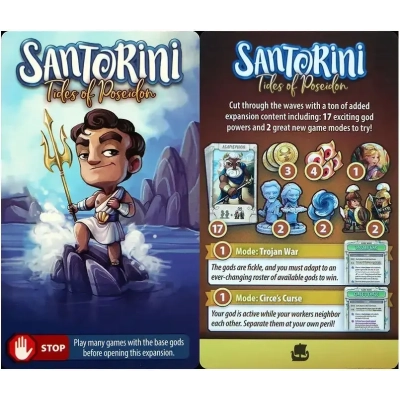Santorini - 2nd. Edition Tides of Orion God Pack Expansion - EN