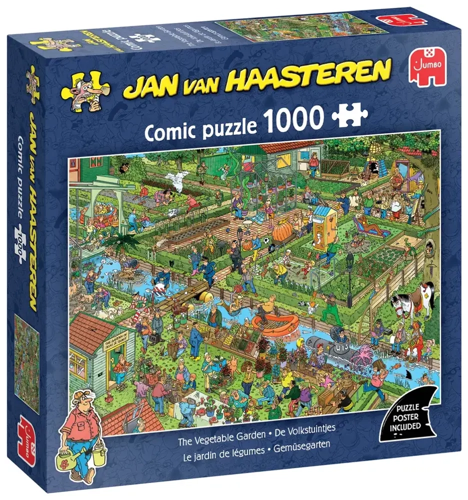 Gemüsegarten - Jan van Haasteren