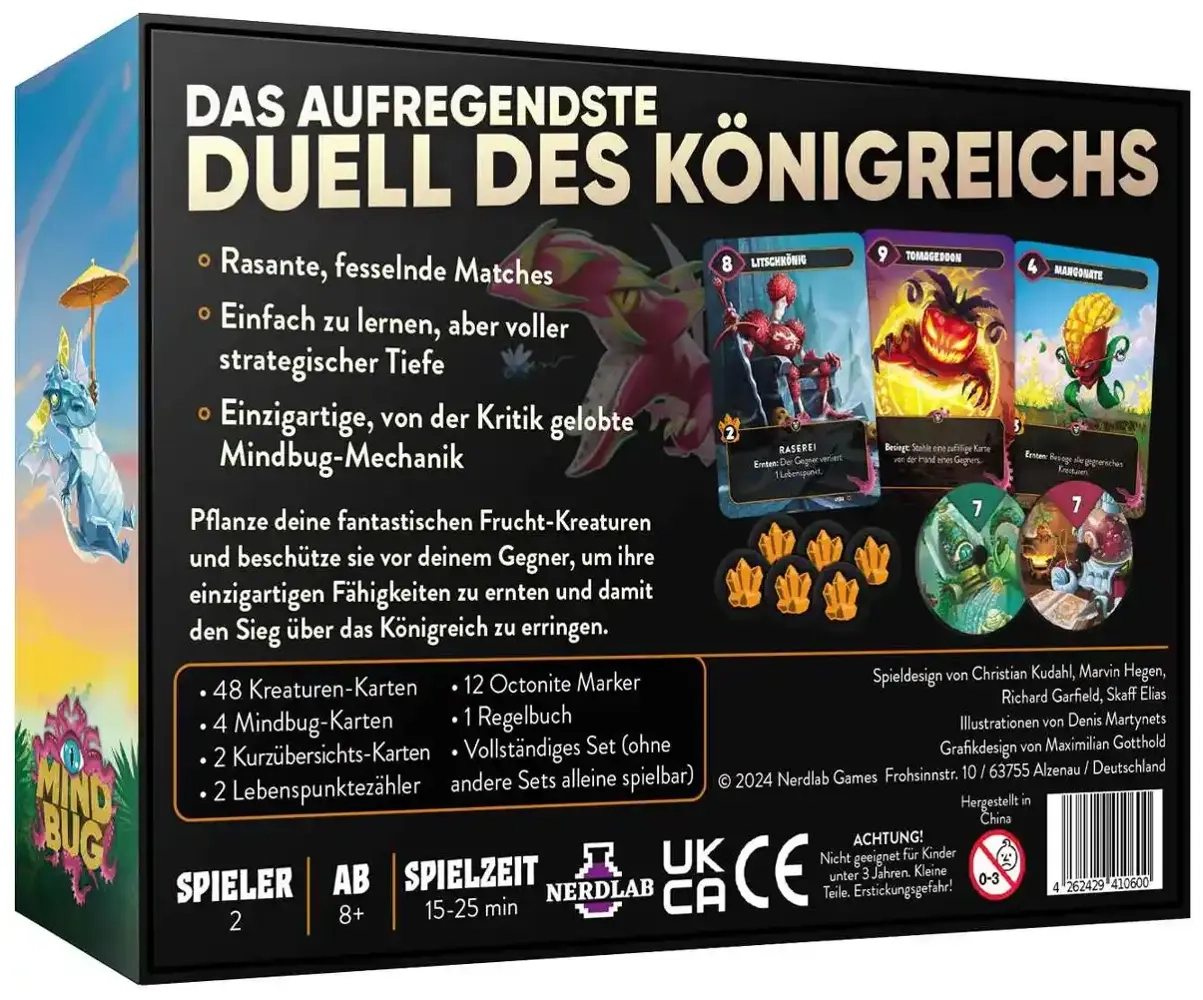 Mindbug - Königreich der Kampffrüchte - DE