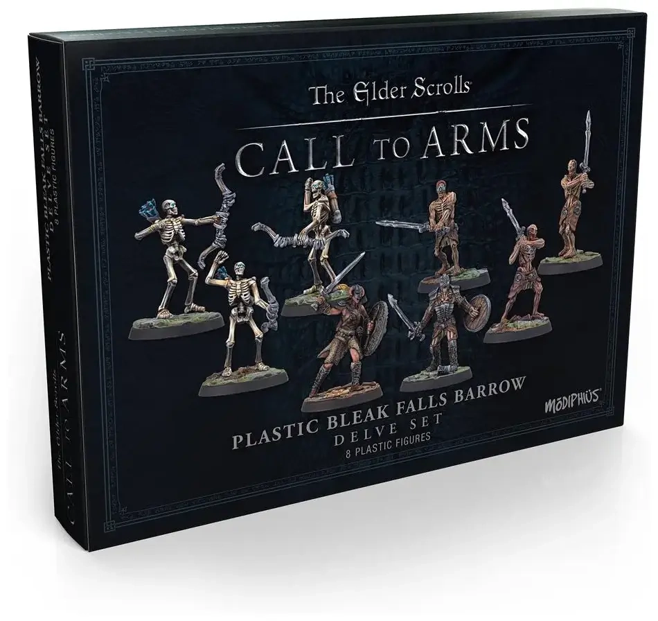 The Elder Scrolls Bleak Falls Barrow Resin Delve Set - EN