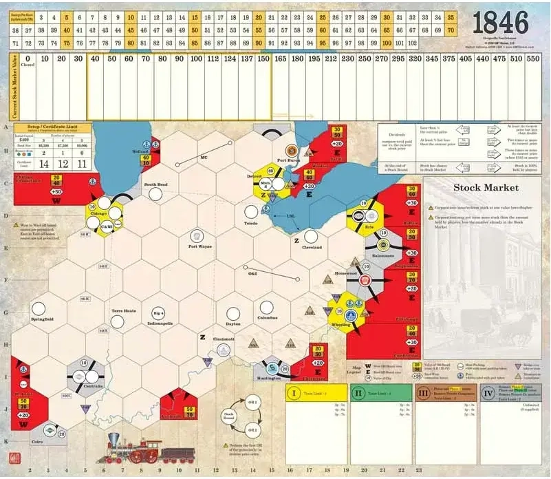 1846: The Race to the Midwest 2nd Printing - EN