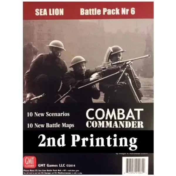 Combat Commander BP #6: Sea Lion, 2nd Printing - EN